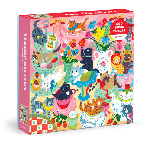 Teacup Kittens 500 Piece Puzzle