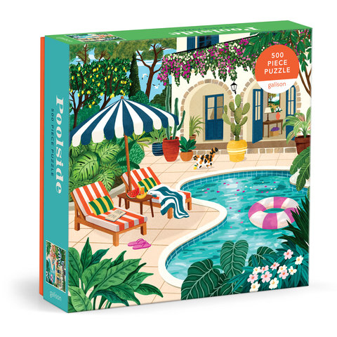 Poolside 500 Piece Puzzle