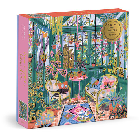 Sunroom Garden 500 Piece Foil Puzzle