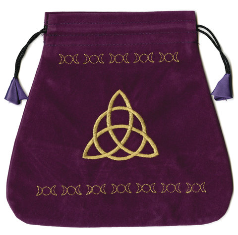 Triple Goddess Velvet Bag