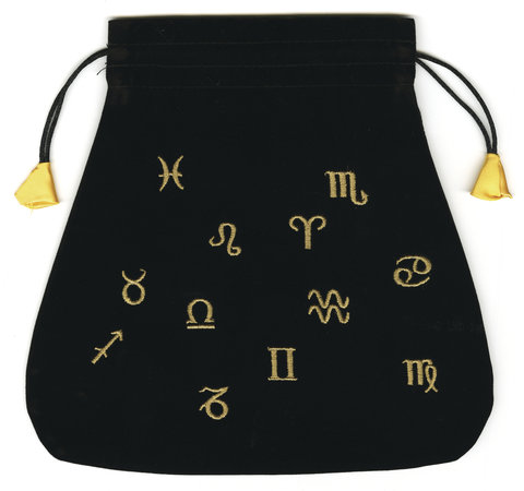 Astrological Velvet Tarot Bag