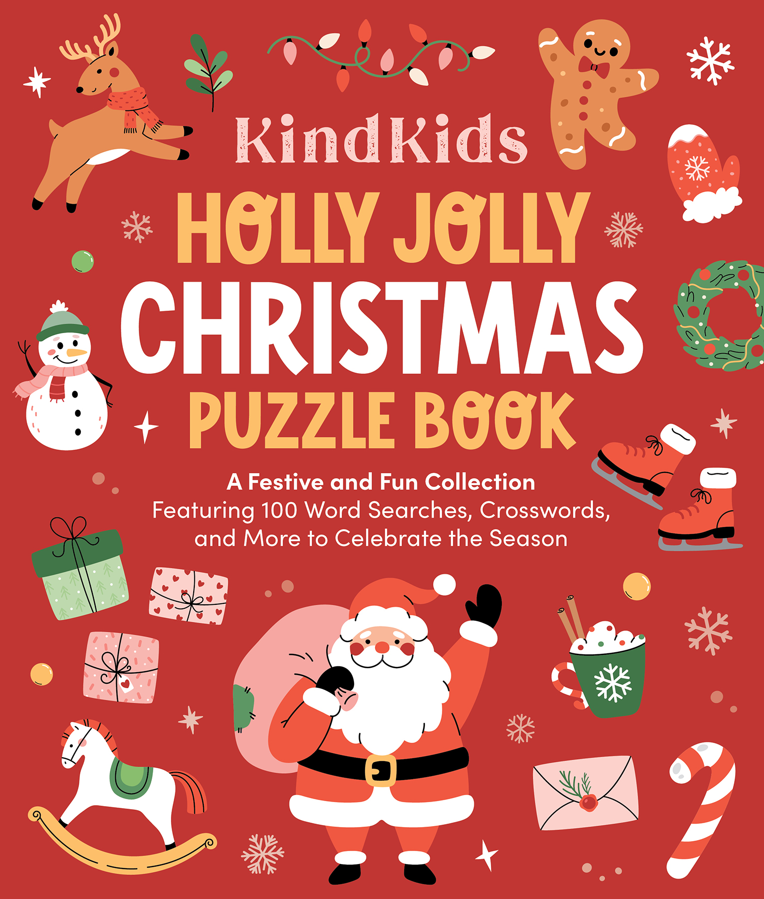 KindKids Holly Jolly Christmas Puzzle Book