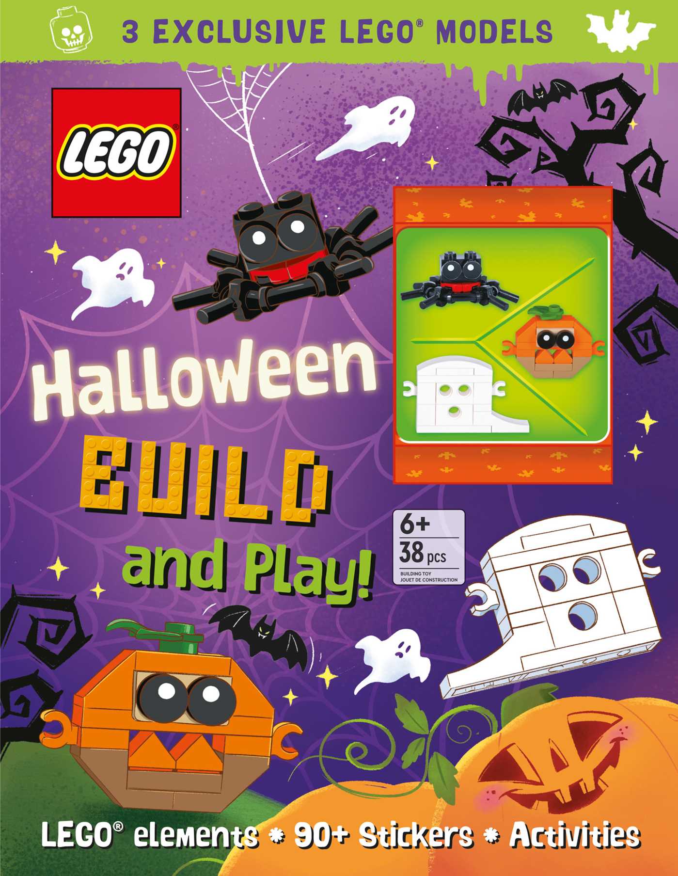 LEGO Books: Halloween Build and Play!