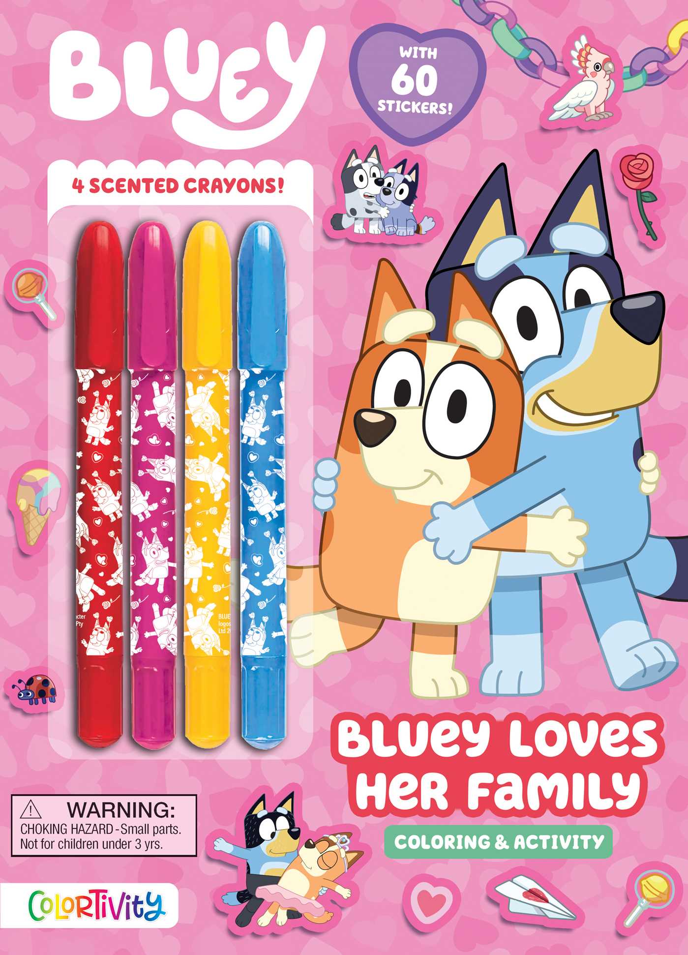 Bluey Colortivity: Bluey Loves Her Family