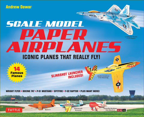 Scale Model Paper Airplanes Kit