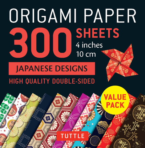 Origami Paper 300 sheets Japanese Designs 4 (10 cm)