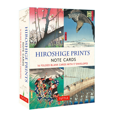 Hiroshige Prints, 16 Note Cards