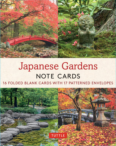 Japanese Gardens, 16 Note Cards