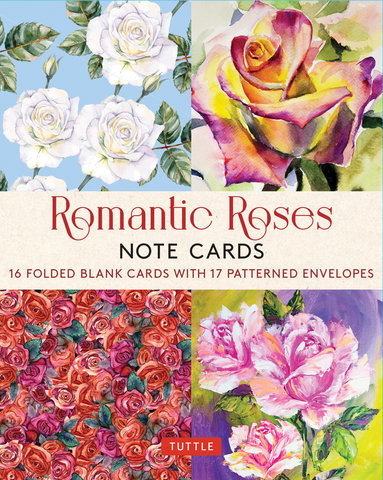 Romantic Roses, 16 Note Cards