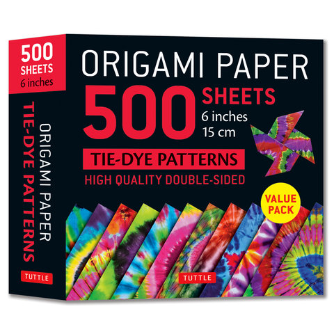Origami Paper 500 sheets Tie-Dye Patterns 6 (15 cm)