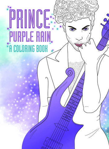 Prince: Purple Rain: A Coloring Book