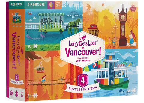 Larry Gets Lost in Vancouver - 4 Puzzles in a Box