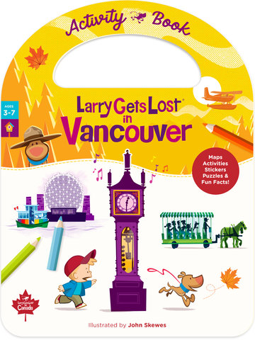 Larry Gets Lost in Vancouver - Activity Book