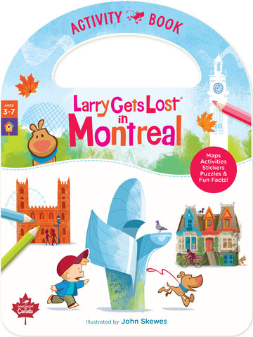 Larry Gets Lost in Montreal - Activity Book