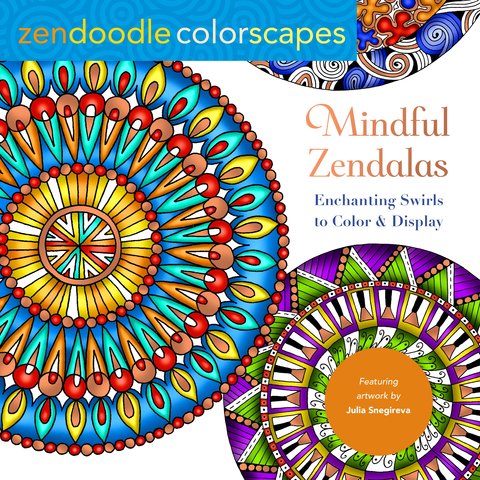 Zendoodle Colorscapes: Mindful Zendalas