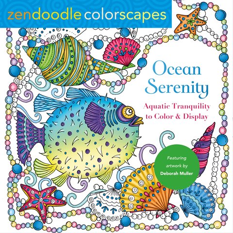 Zendoodle Colorscapes: Ocean Serenity