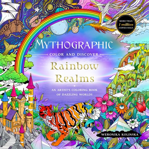 Mythographic Color and Discover: Rainbow Realms