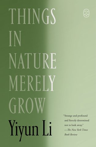 Things in Nature Merely Grow