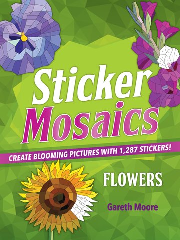 Sticker Mosaics: Flowers