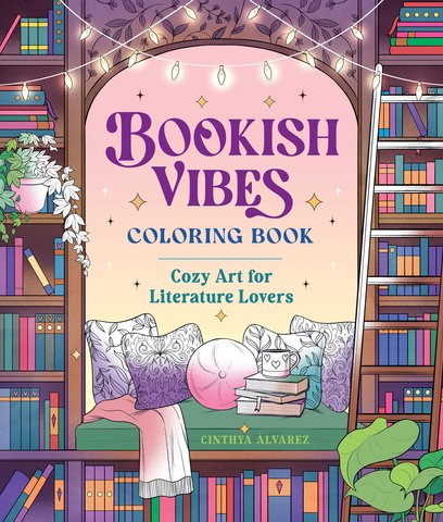 Bookish Vibes Coloring Book
