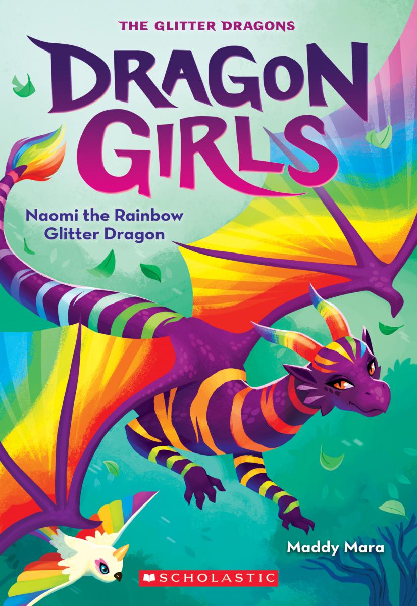 Dragon Girls # 3: Naomi the Rainbow Glitter Dragon