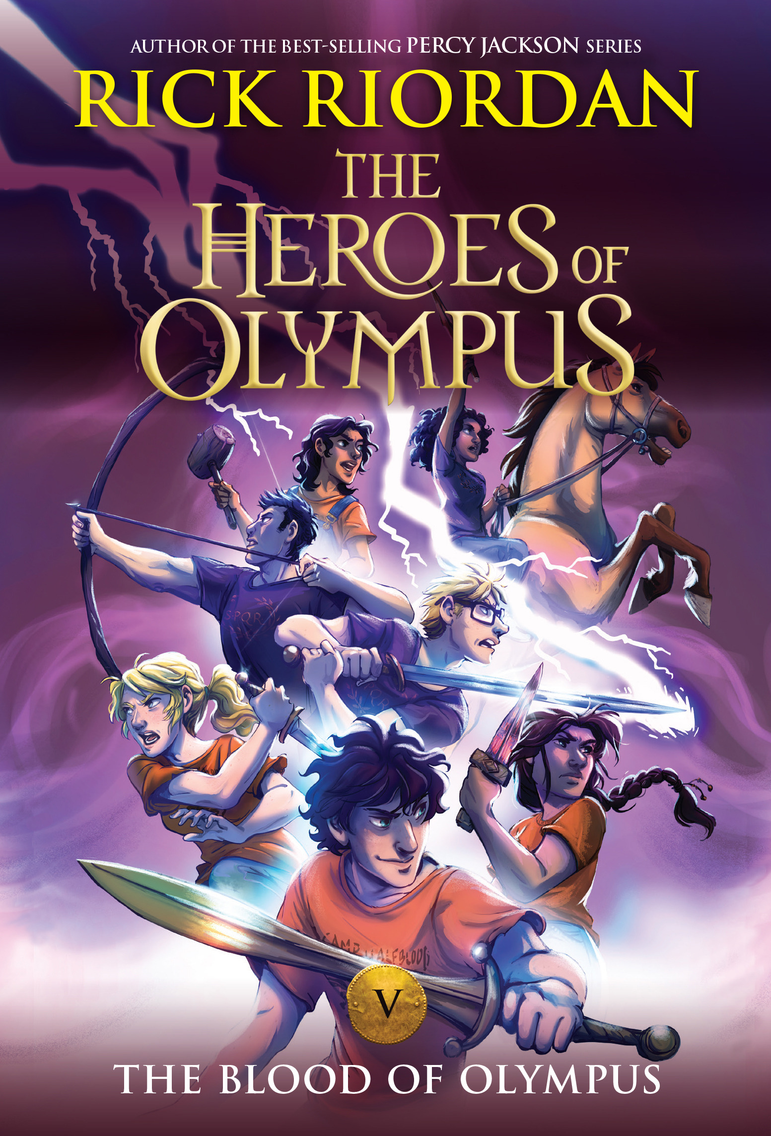 Heroes of Olympus # 5: The Blood of Olympus