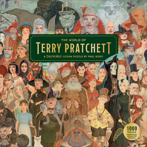 The World of Terry Pratchett 1000 Piece Puzzle