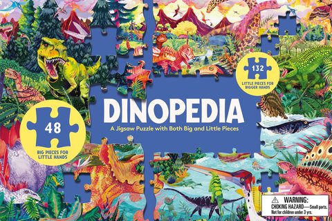 Dinopedia Jigsaw Puzzle A 180-Piece Jigsaw Puzzle