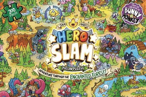 Jamie Smart's Hero Slam 200 Piece Jigsaw Puzzle