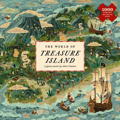 The World of Treasure Island: 1000-piece jigsaw puzzle