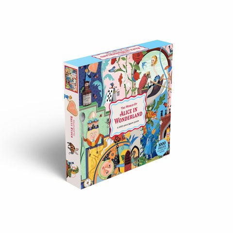 The World of Alice's Adventures in Wonderland: A 1000-piece jigsaw puzzle