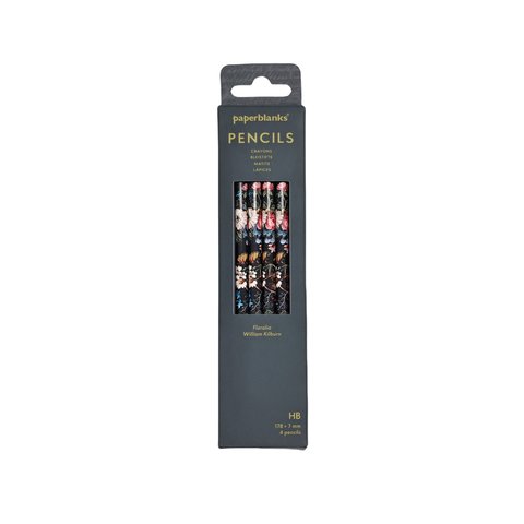 Floralia 4 Pack Pencils by Paperblanks (William Kilburn)
