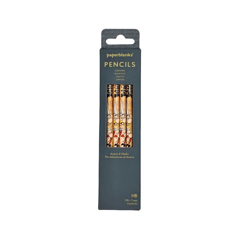Asterix & Obelix 4 Pack Pencils by Paperblanks (The Adventures of Asterix)