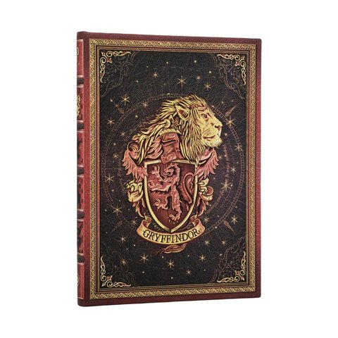Gryffindor Journal Midi Custom Lined Hardcover, 144pg, 120GSM by Paperblanks (Harry Potter Collection)