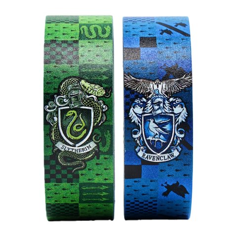 Ravenclaw/Slytherin Washi Tape by Paperblanks (Harry Potter Collection)