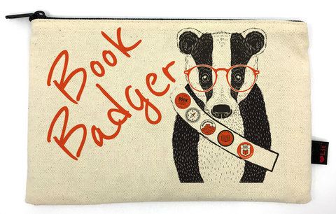Book Badger Pencil Pouch