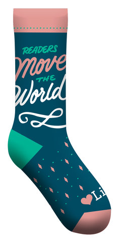 Readers Move the World Socks