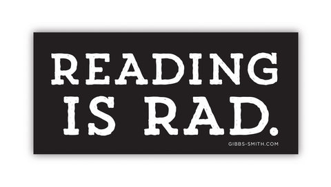 Reading Is Rad Sticker
