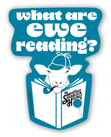 What are EWE Reading? Barn Sheep Sticker