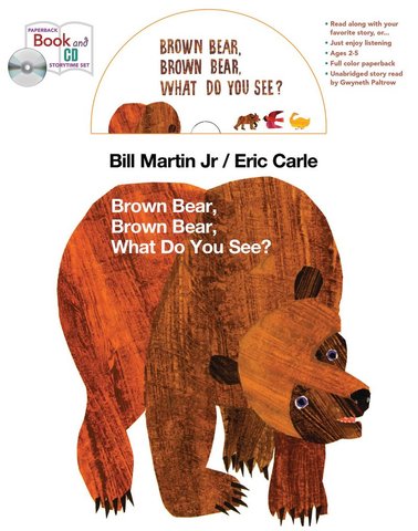 Brown Bear book and CD storytime set