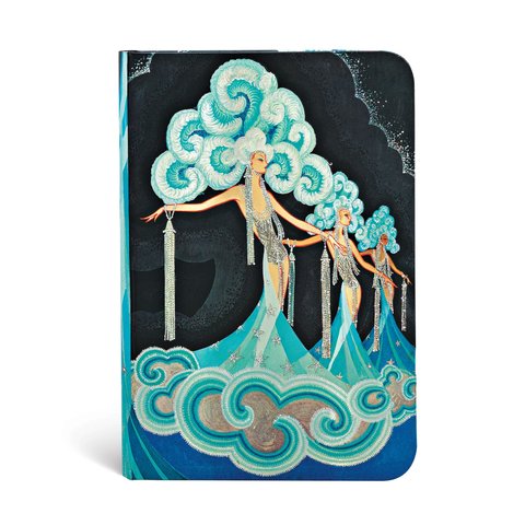 Plume Mini Lined Hardcover Journal, 176pg, 85GSM by Paperblanks (Vintage Vogue)