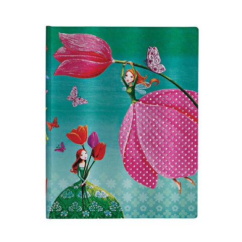 Joyous Springtime, Mila Marquis Collection, Dot-Grid Planners, Ultra, Dot Grid, Elastic Band Closure, 240 Pg, 100 GSM