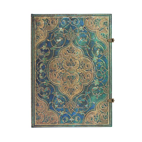 Turquoise Chronicles, Hardcover, Grande, Unlined, Clasp Closure, 128 Pg, 120 GSM