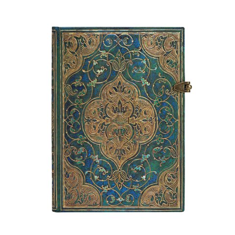 Turquoise Chronicles, Hardcover, Midi, Lined, Clasp Closure, 240 Pg, 120 GSM