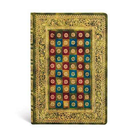 Verde Mini Lined Hardcover Journal, 176pg, 85GSM by Paperblanks (Venetian Mornings)