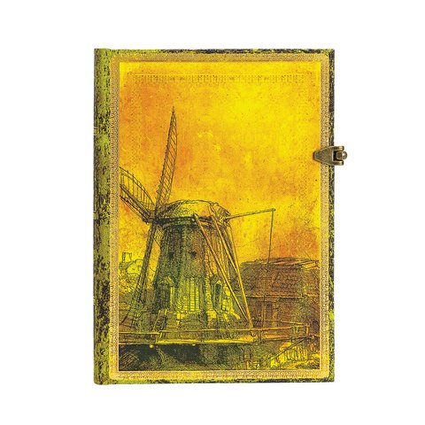 Rembrandt's 350th Anniversary, Special Edition, Hardcover, Midi, Lined, Clasp Closure, 240 Pg, 120 GSM