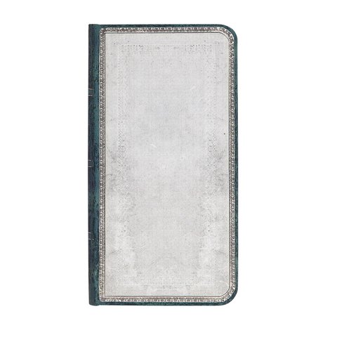 Flint Slim Lined Hardcover Journal, 176pg, 85GSM by Paperblanks (Old Leather Collection)