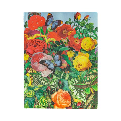 Butterfly Garden, Nature Montages, Softcover Flexi, Ultra, Lined, 176 Pg, 100 GSM