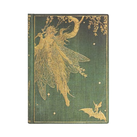 Olive Fairy, Lang's Fairy Books, Hardcover, Midi, Unlined, Elastic Band Closure, 144 Pg, 120 GSM
