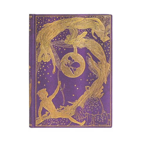 Violet Fairy, Lang's Fairy Books, Hardcover, Midi, Lined, Elastic Band Closure, 144 Pg, 120 GSM